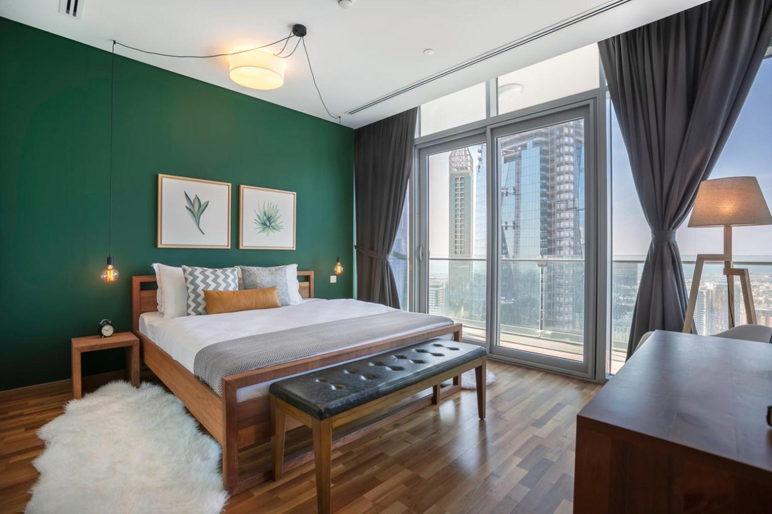 Blueground Difc City View Pool Gym Dxb-182 Apartment *