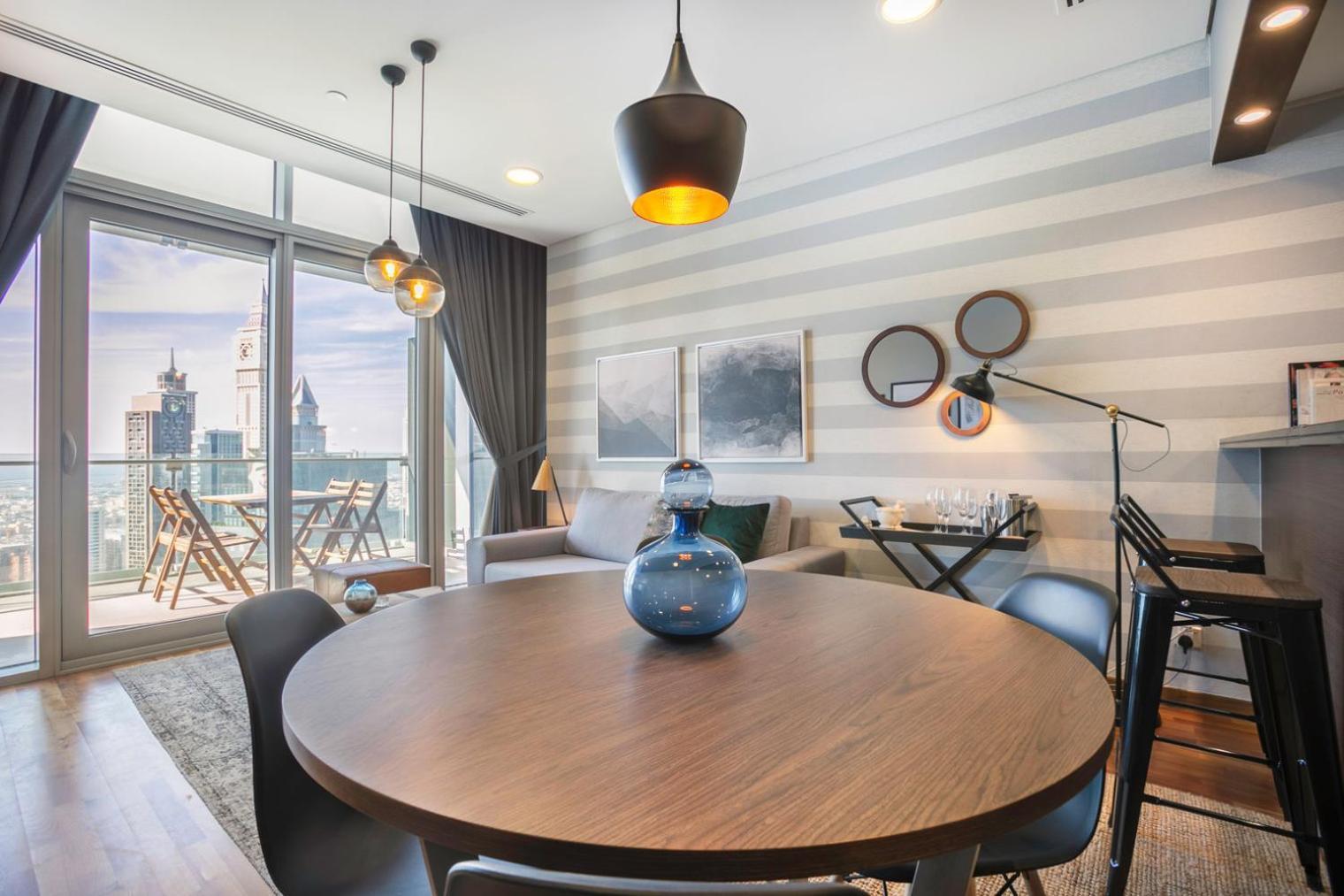 Apartment Blueground Difc City View Pool Gym Dxb-182 Dubai